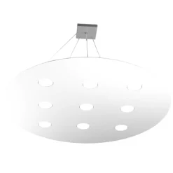Toplight cloud lampadario bianco moderno per soggiorno