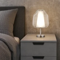 Toplight double skin abat-jour camera da letto moderna