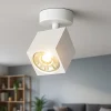 Top light faretto da soffitto kibo bianco led gu10 orientabile