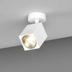 Top light faretto da soffitto kibo bianco led gu10 orientabile