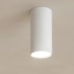 Top light faretto da soffitto cilindro bianco 25cm
