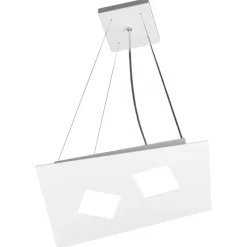 Toplight note lampadario bianco per cucina moderna