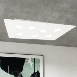 Top light note lampadario bianco per soggiorno moderno