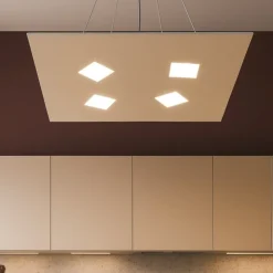 Top light note lampadario cucina sabbia