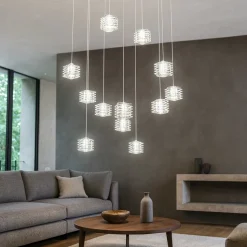 Top light rubik lampadario moderno per salotto