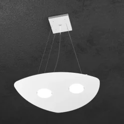 Toplight shape lampadario per cucina moderna bianco