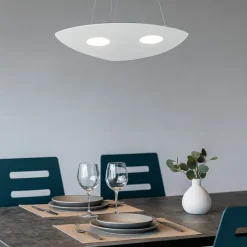 Toplight shape lampadario per cucina moderna bianco
