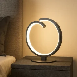 Toplight tornado lampada da comodino moderna led 12w 3000k 4000k