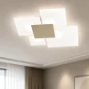 Toplight upgrade sabbia plafoniera moderna vetro bianco