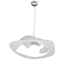 Toplight warped 65cm lampadario per cucina moderna bianco