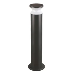 Torre pt1 h80 lampione da giardino ideal lux nero
