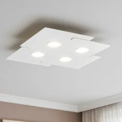 Totem pl4 ideal lux plafoniera moderna bianca