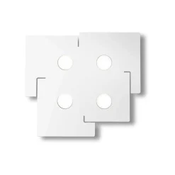 Totem pl4 ideal lux plafoniera moderna bianca