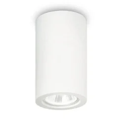 Tower pl1 round ideal lux faretto bianco cilindro
