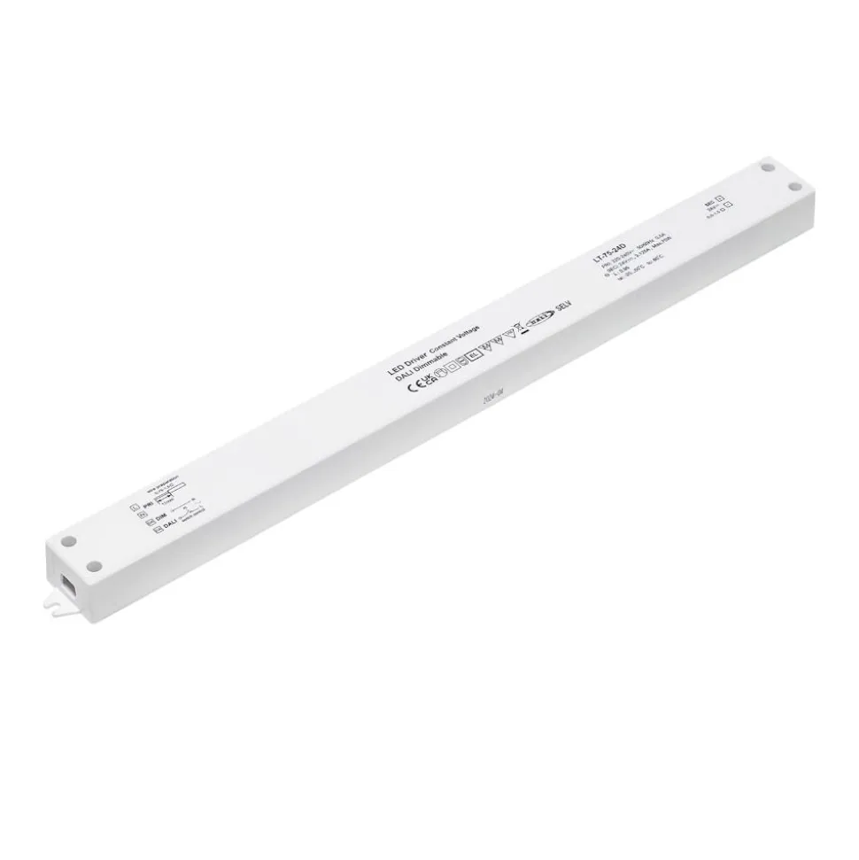 Trasformatore dimmerabile push 75w 220-240vac 24vdc gea luce