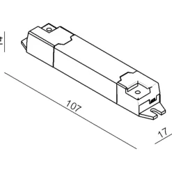 Trasformatore driver 10w on-off linea light