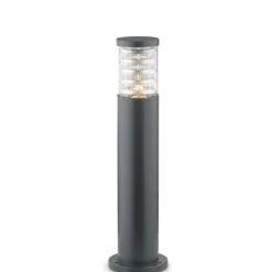 Tronco pt1 h60 ideal lux paletto nero tubolare 6 da giardino ip65