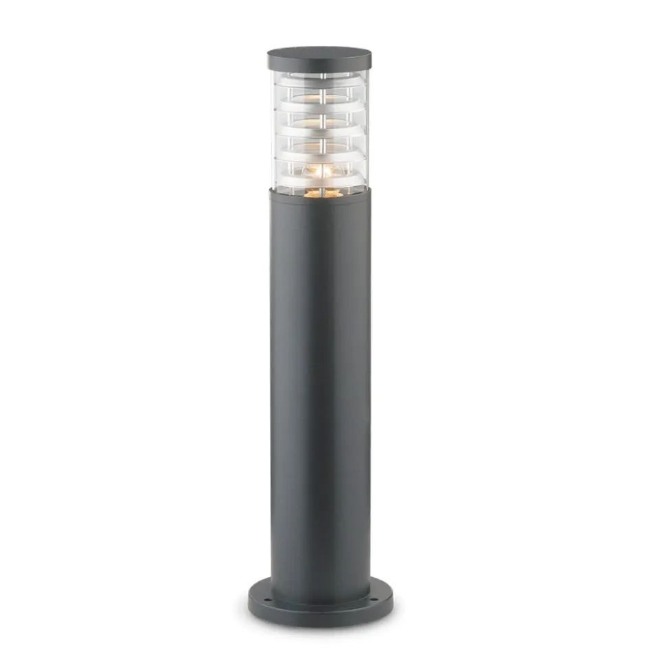 Tronco pt1 h60 lampioncino antracite da giardino ip65 per esterni