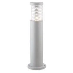 Tronco pt1 h40 lampione da giardino grigio ideal lux ip65 grigio 40cm per esterni