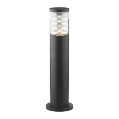 Tronco pt1 h40 nero ideal lux lampioncino da giardino ip65 per esterno