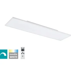 Turcona eglo plafoniera led 120x30 38w tricolor rettangolare