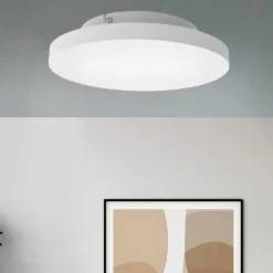 Turcona eglo plafoniera led 15w smart rgb dimmerabile 2700k-6500k controllo remoto app