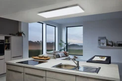 Turcona eglo plafoniera da cucina 120x30 dimmerabile smart controllo remoto app led rgb da 2700k a 6500k