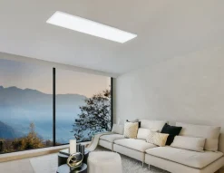 Turcona eglo plafoniera da cucina 120x30 dimmerabile smart controllo remoto app led rgb da 2700k a 6500k