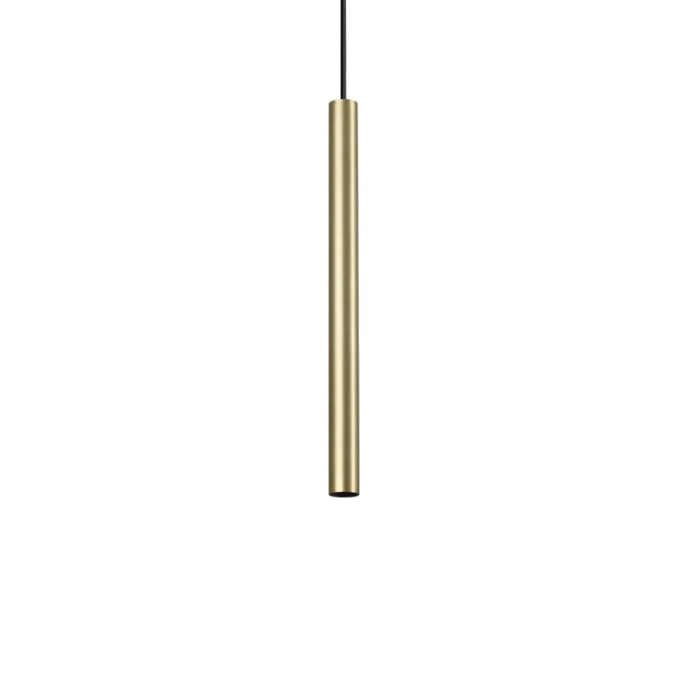 Ultrathin sp d040 round ideal lux lampada a sospensione oro led