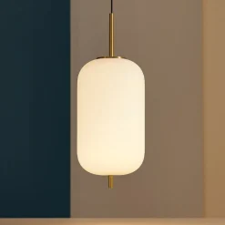 Umile-2 sp1 ideal lux lampada a sospensione moderna vetro led 3000k
