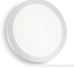 Universal pl d40 round 3000k ideal lux piccola plafoniera tonda bianca