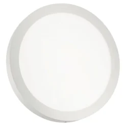 Universal pl d22 round 3000k plafoniera da cucina 18w bianca tonda ideal lux