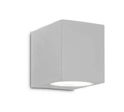 Up ap1 ideal lux applique da esterno cubo grigio ip44