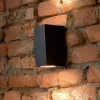 Up ap2 ideal lux applique da esterno squadrato nero