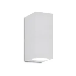 Up ap2 ideal lux applique bianco da esterno balcone giardino ip44 g9 led
