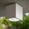 Up perenz faretto per balcone esterno bianco ip65 gx53