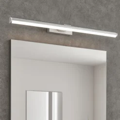Vadumi eglo applique da bagno cromo per specchio moderno led 4000k ip44