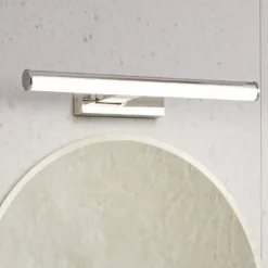 Vadumi eglo applique per specchio da bagno colore cromo led 4000k ip44