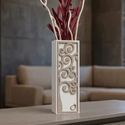 Vaso moderno albero della vita nocciola bongelli preziosi