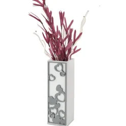 Vaso moderno cuori grigio bongelli preziosi