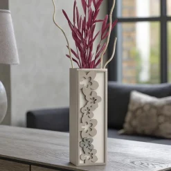 Vaso moderno margherite nocciola bongelli preziosi