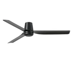 Ventilatore da soffitto nero smart app wifi 17mq silenzioso
