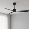 Ventilatore da soffitto nero smart app tuya motore inverter silenzioso 28mq