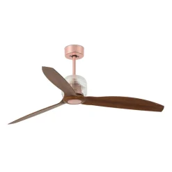 Ventilatore da soffitto rame stanze da 13-17mq con telecomando