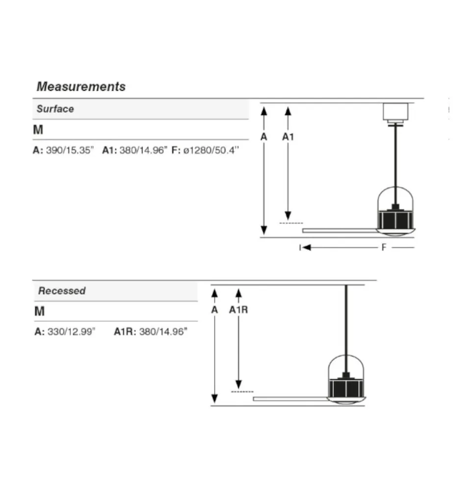 Ventilatore da soffitto rame stanze da 13-17mq con telecomando