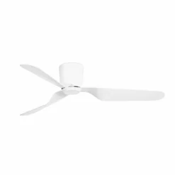 Ventilatore da soffitto silenzioso a pale bianco 28mq