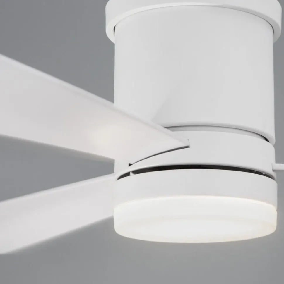 Ventilatore da soffitto tre pale bianco con luce telecomando