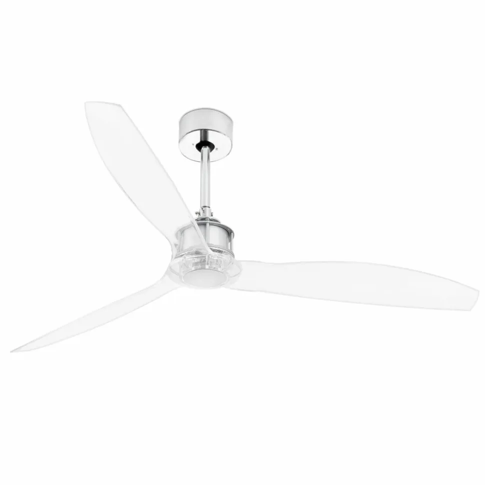 Ventilatore da soffti trasparente smart app stanze max 17mq