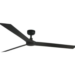 Ventilatore nero a pale da soffitto 39mq silenzioso