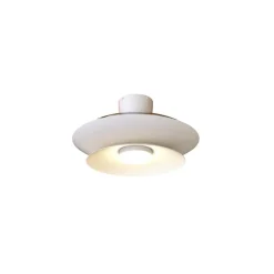 Ventilatore pale a scomparsa bianco luce led cct max 20mq con telecomando